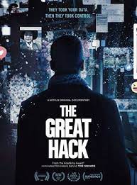 Affiche du documentaire sur la cybersécurité the great hack