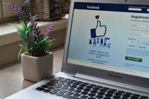 Page d'acceuil Facebook