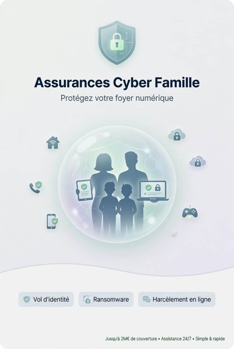 la Couverture assurance cyber famille