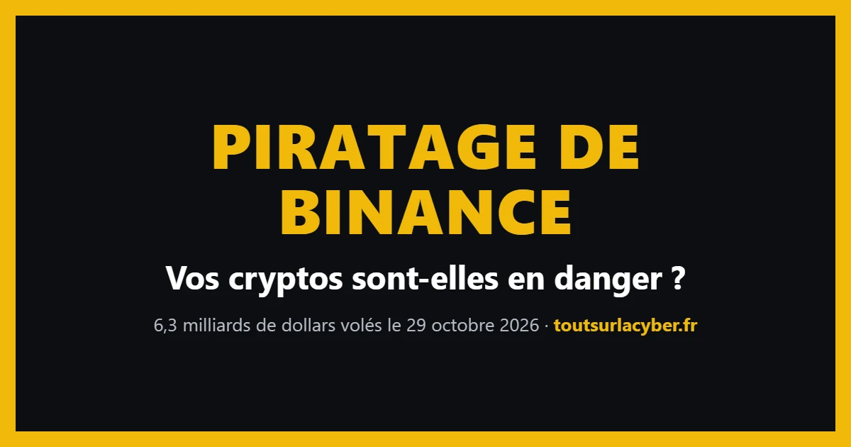 Piratage de Binance : vos cryptos sont-elles en danger ?
