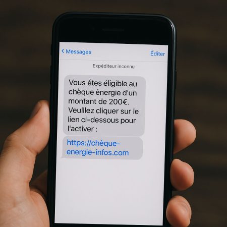 Arnaque SMS au chèque énergie : les signes qui doivent vous alerter