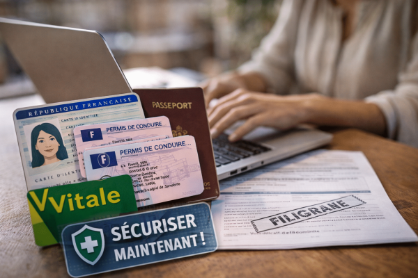Usurpation d'identité et Copie d'une pièce d'identité