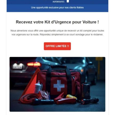 Arnaque Vinci Autoroute