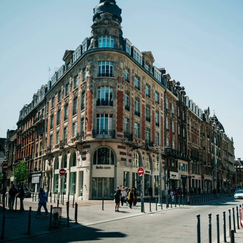 Vue d'un immeuble à Lille